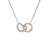 Herz 18 Karat Goldcollier-Halskette